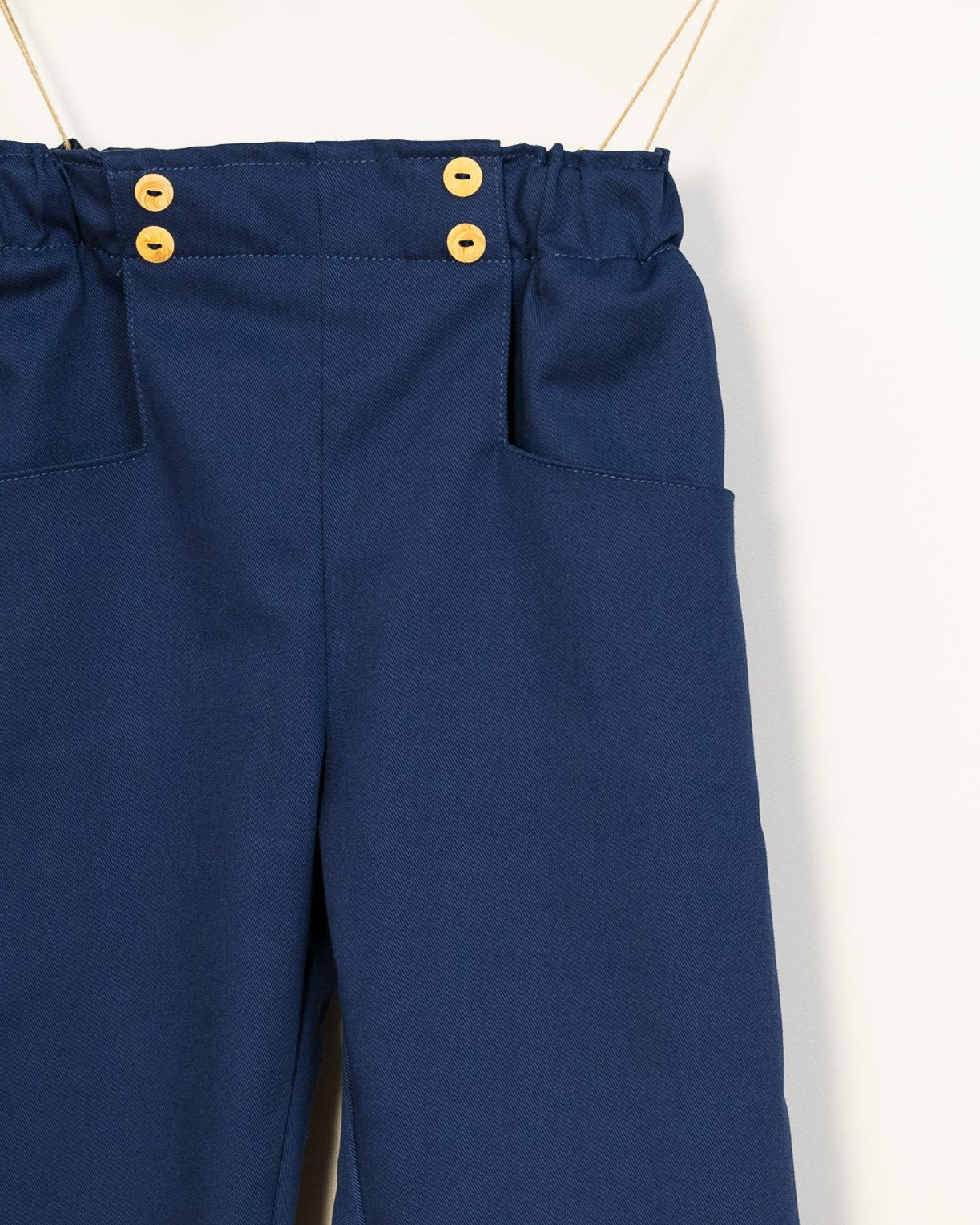Pantalon Lou en gabardine stretch