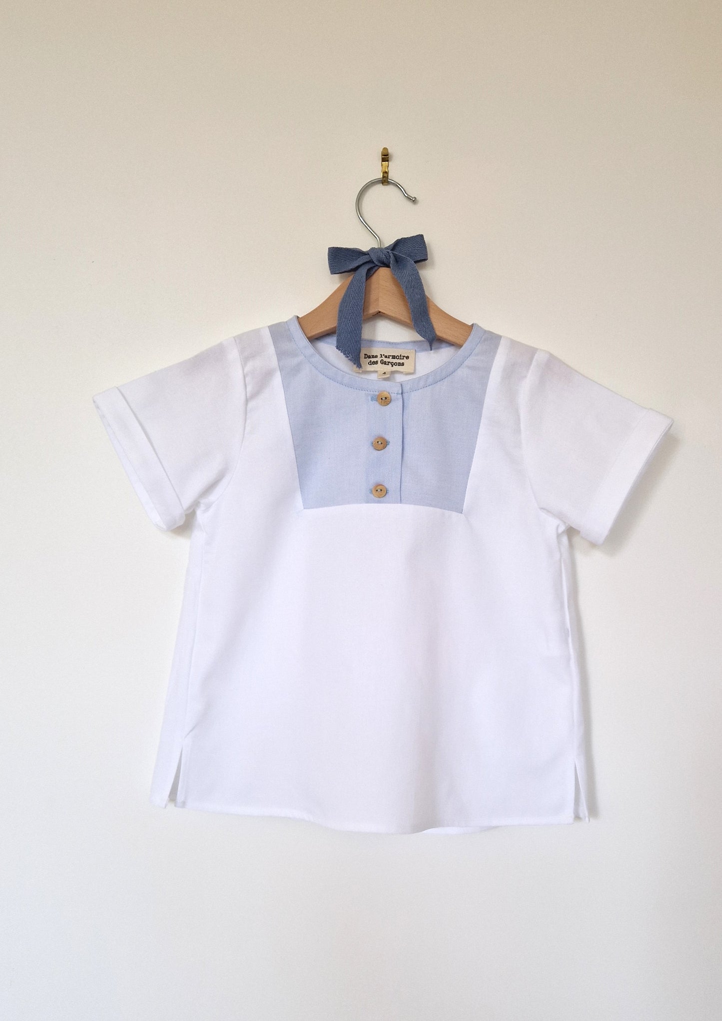 Blouse Léonor à manches courtes