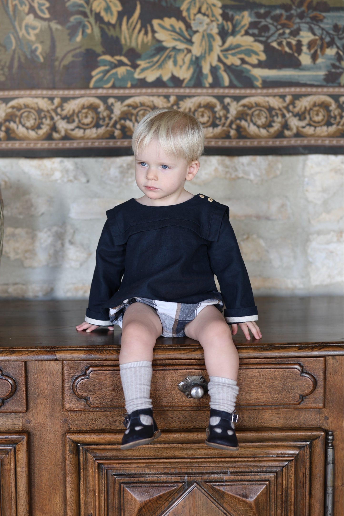 Blouse Calixte à manches longues