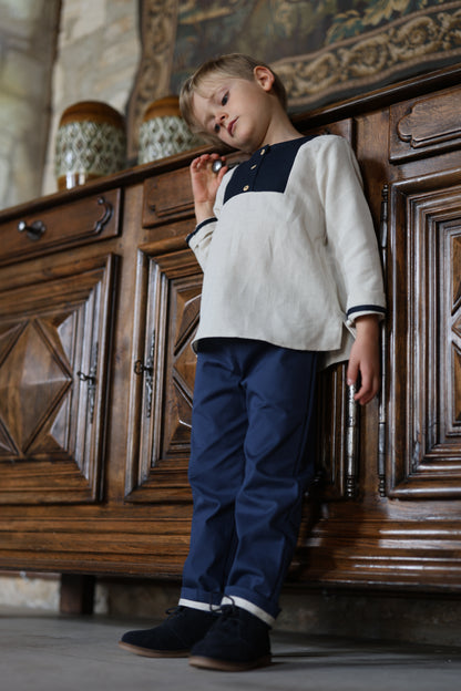 Pantalon Lou en gabardine stretch presque parfait 3, 4, 5, 6 et 7 ans