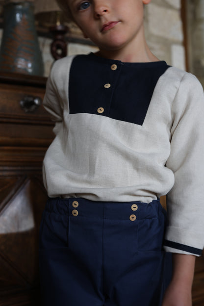 Blouse Léonor à manches longues